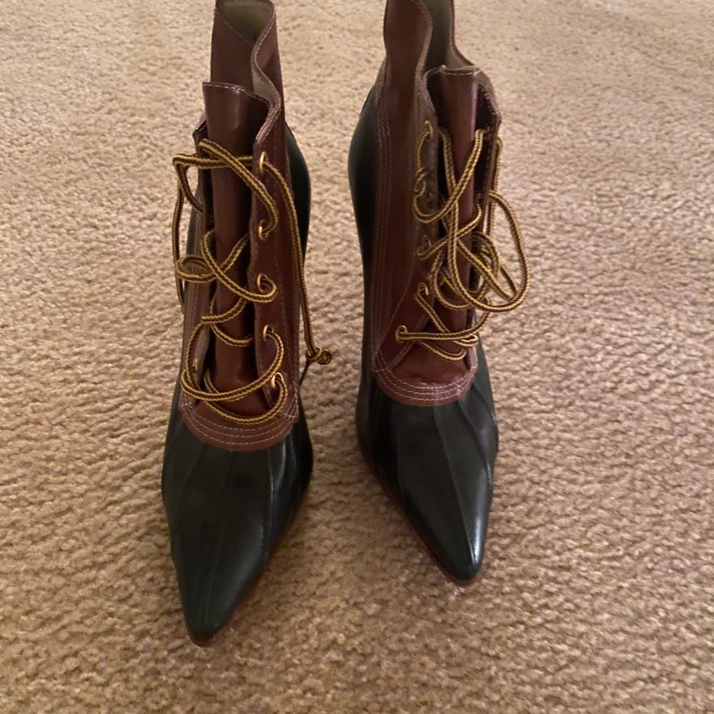Manolo Blahnik duck boots